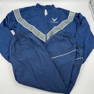 US Air Force PTU Jacket & Pants Set Mens Track‎ Suit Training Military Gym